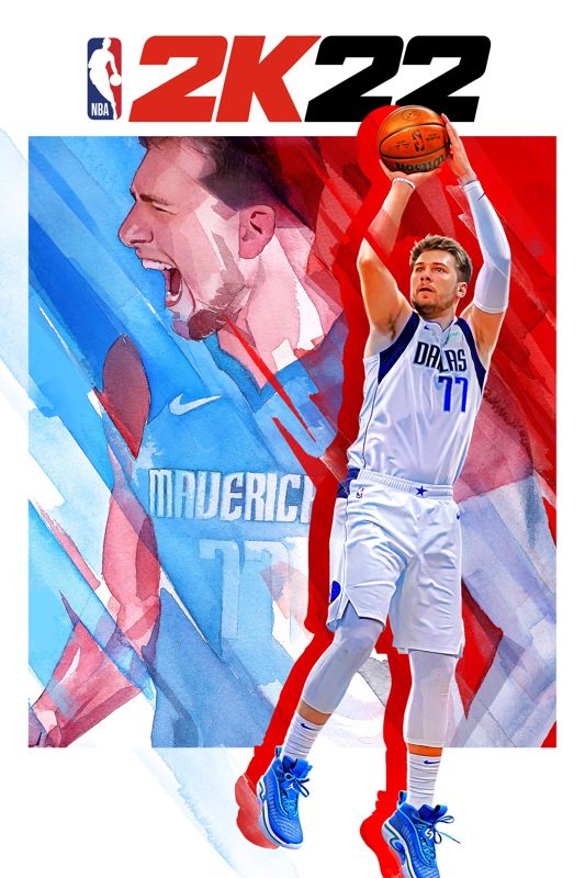 NBA 2K22 box art for Playstation 5